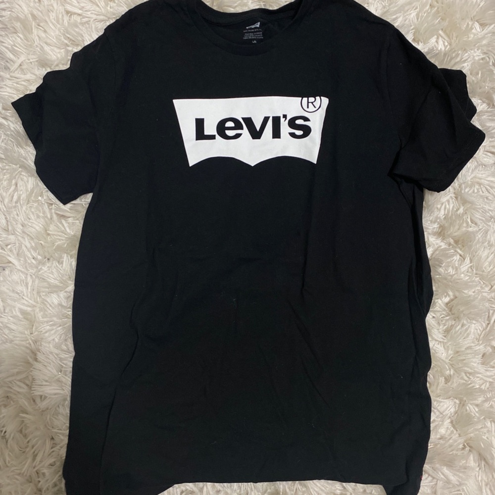 Black Levis L Mens Graphic Tee